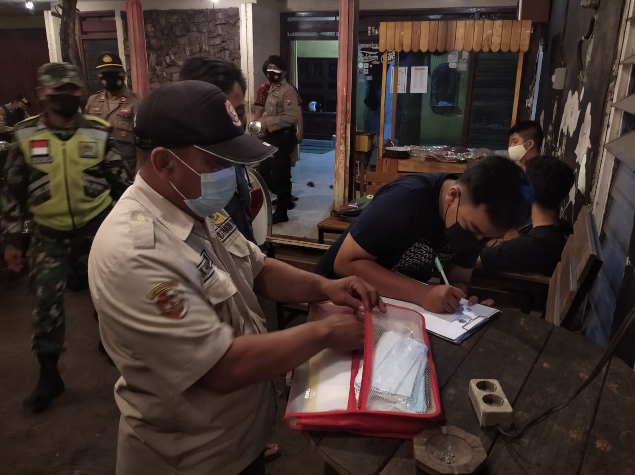 OPERASI YUSTISI PENEGAKAN PROTOKOL KESEHATAN 12 AGUSTUS 2021